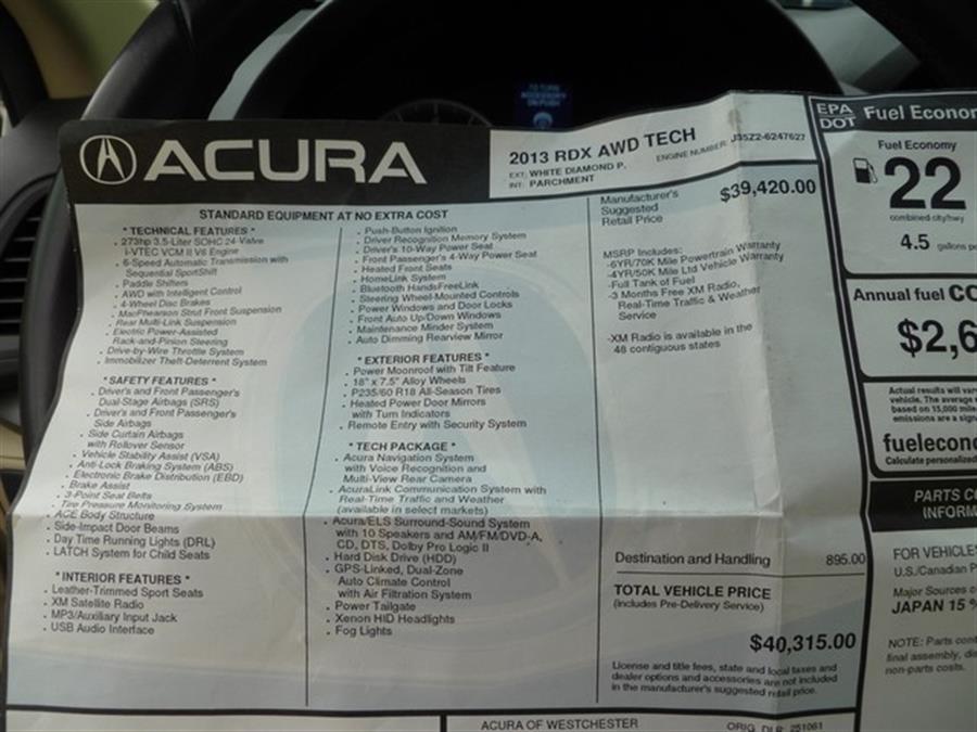 2013 Acura RDX Base w/Tech photo