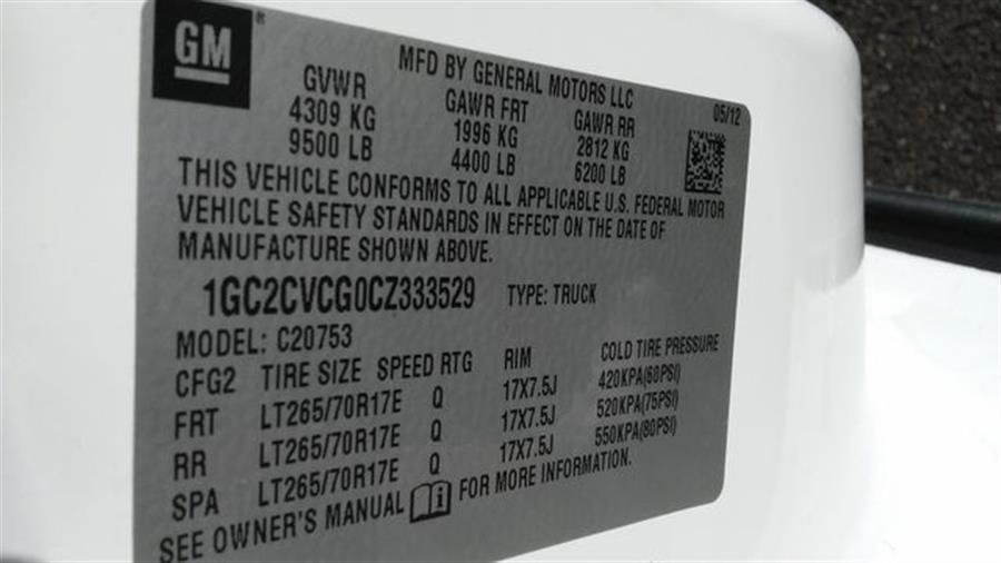 2012 Chevrolet RSX LT photo