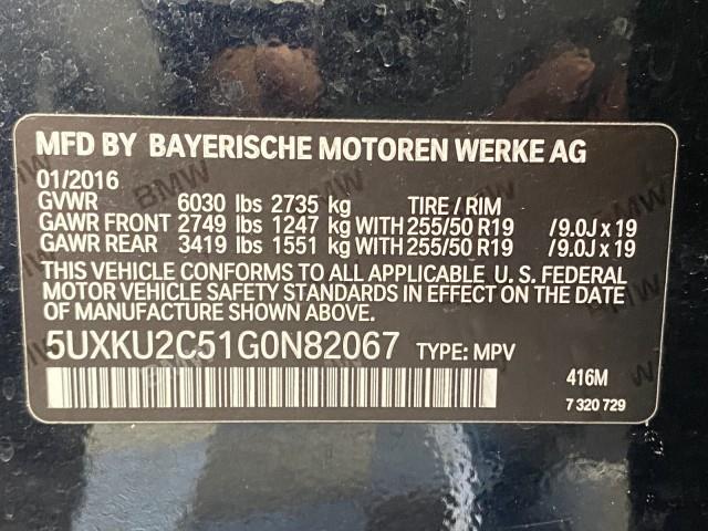 2016 BMW X6 xDrive35i photo