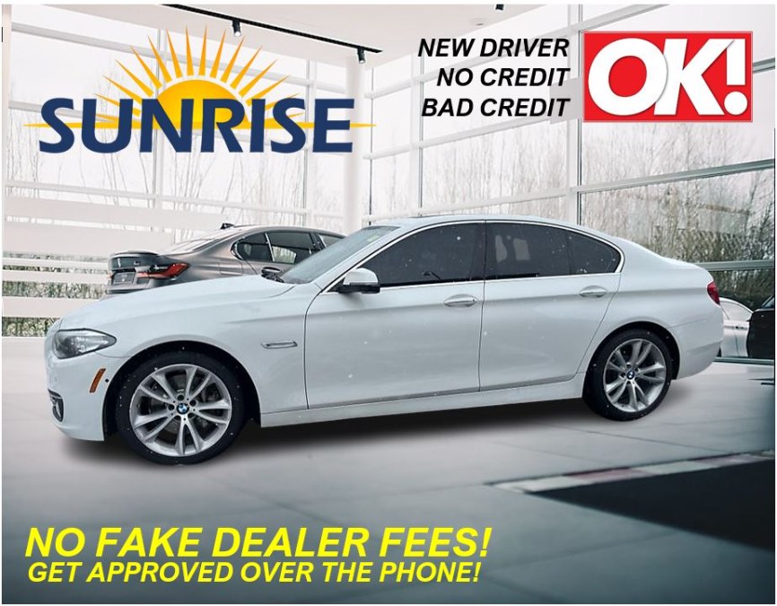 2015 BMW 5-Series 535I CLEAN CARFAX. LOW MILES!! photo