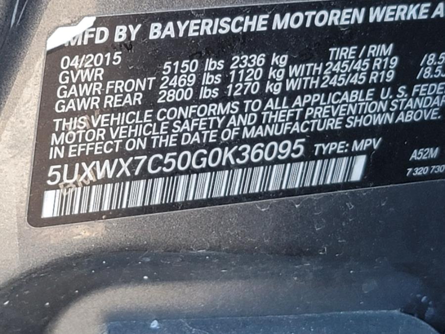 2016 BMW X3 AWD 4dr xDrive35i photo