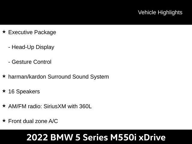2022 BMW 5-Series M550i xDrive photo