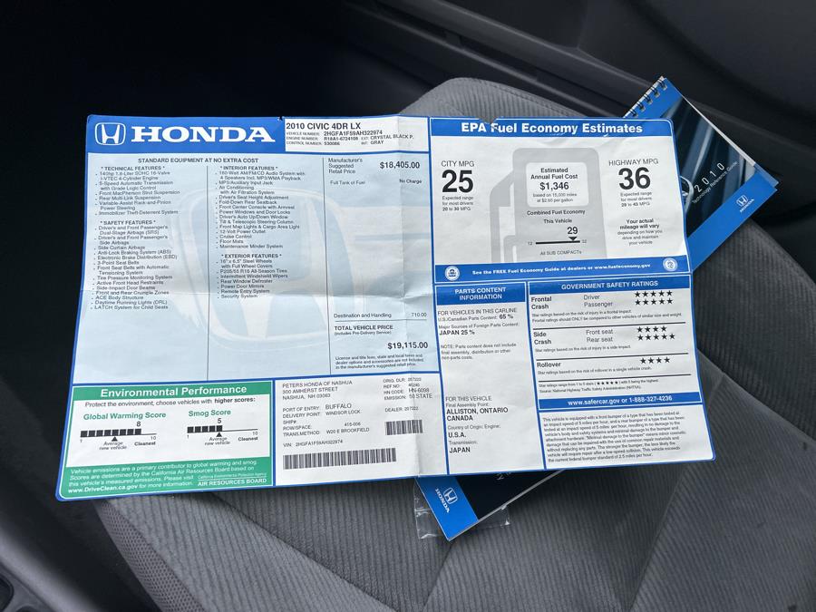 2010 Honda Civic LX photo