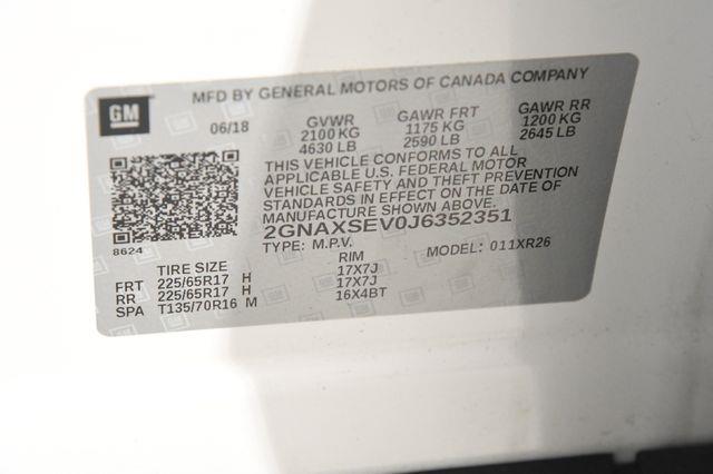 2018 Chevrolet Equinox LT w/ Nav/ Heated Seats/ Safet photo