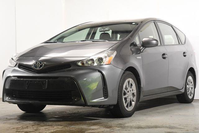 The 2017 Toyota Prius v Three photos