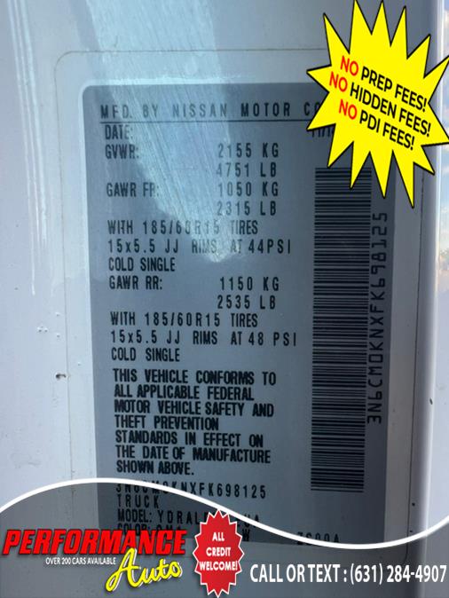2015 Nissan NV200 I4 S photo