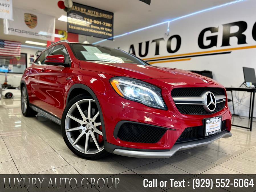 The 2015 Mercedes-Benz GLA-Class 4MATIC 4dr GLA45 AMG photos