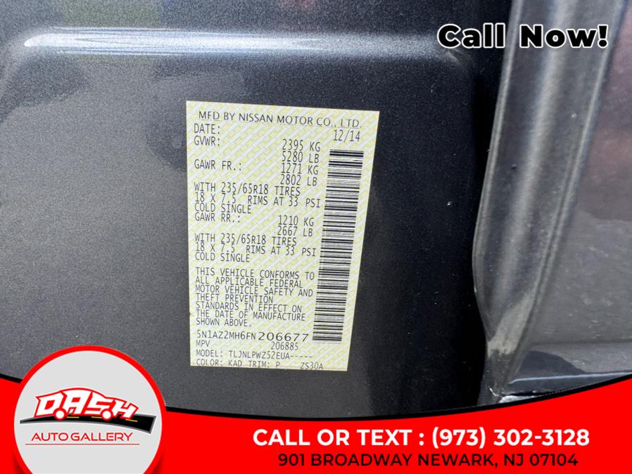 2015 Nissan Murano AWD 4dr Platinum photo