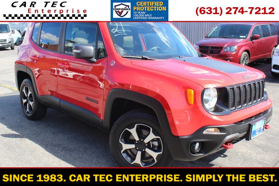 Colorado Red Clearcoat 2021 Jeep Renegade Trailhawk 4WD SUV / Crossover Four-Wheel Drive Automatic