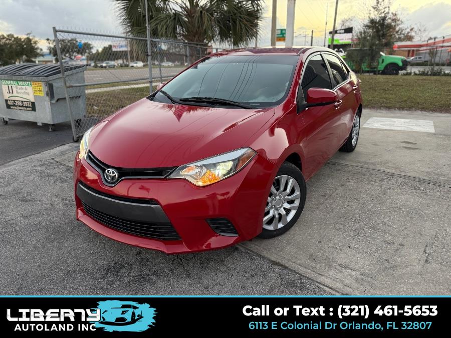 2015 Toyota Corolla 4dr Sdn CVT LE (Natl) photo