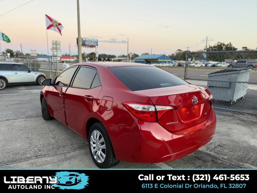 2015 Toyota Corolla 4dr Sdn CVT LE (Natl) photo