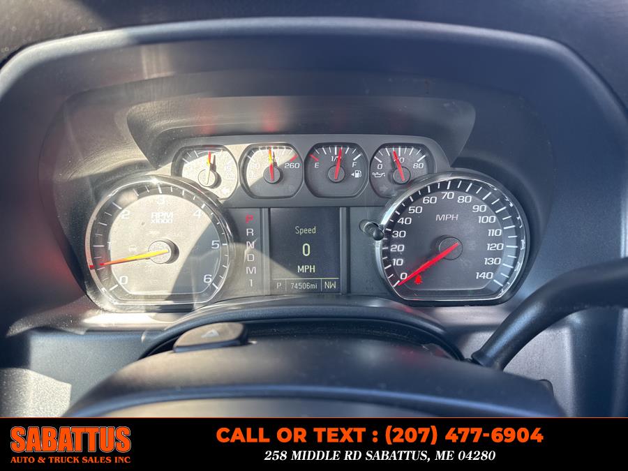 2016 Chevrolet Silverado 2500HD 4WD Reg Cab 133.6