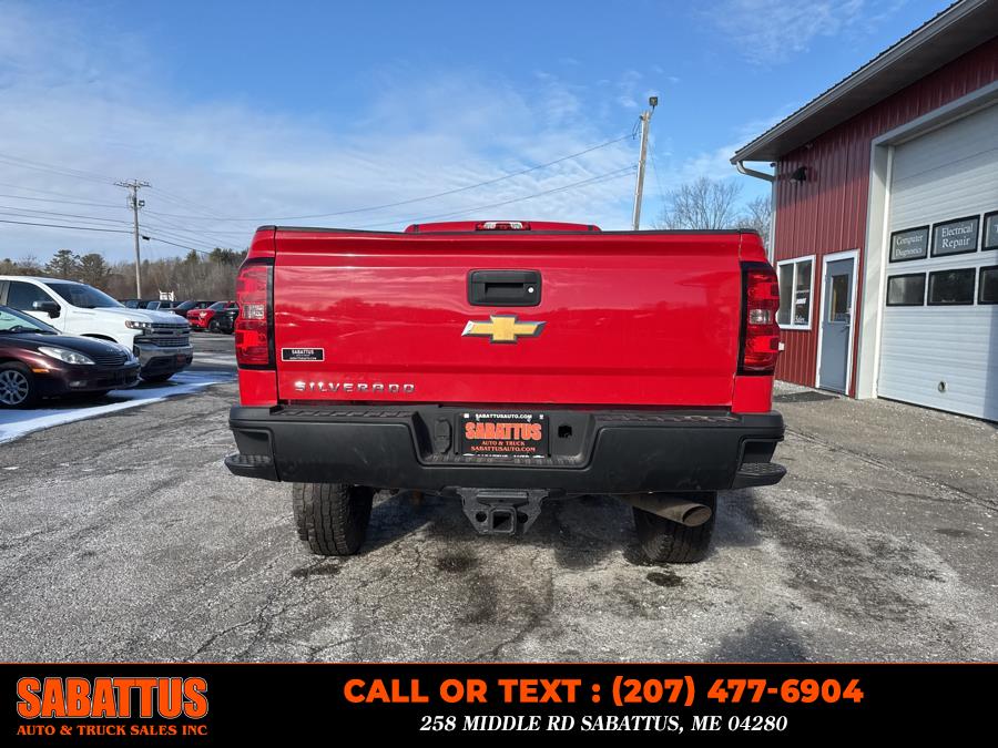 2016 Chevrolet Silverado 2500HD 4WD Reg Cab 133.6