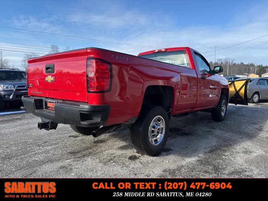 2016 Chevrolet Silverado 2500HD 4WD Reg Cab 133.6