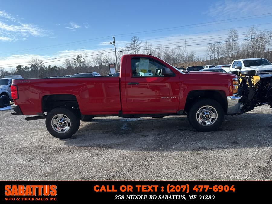 2016 Chevrolet Silverado 2500HD 4WD Reg Cab 133.6
