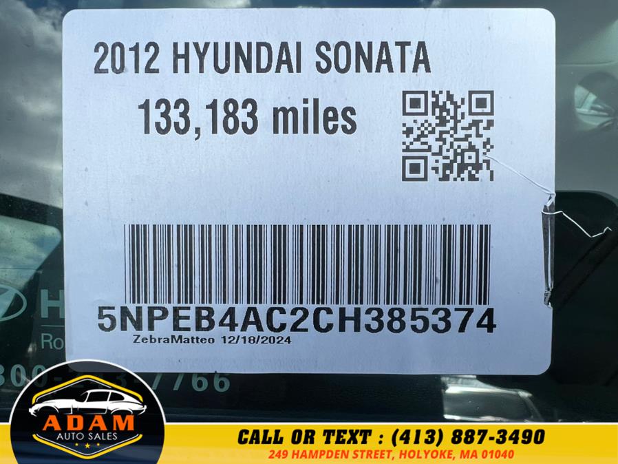 2012 Hyundai Sonata GLS photo