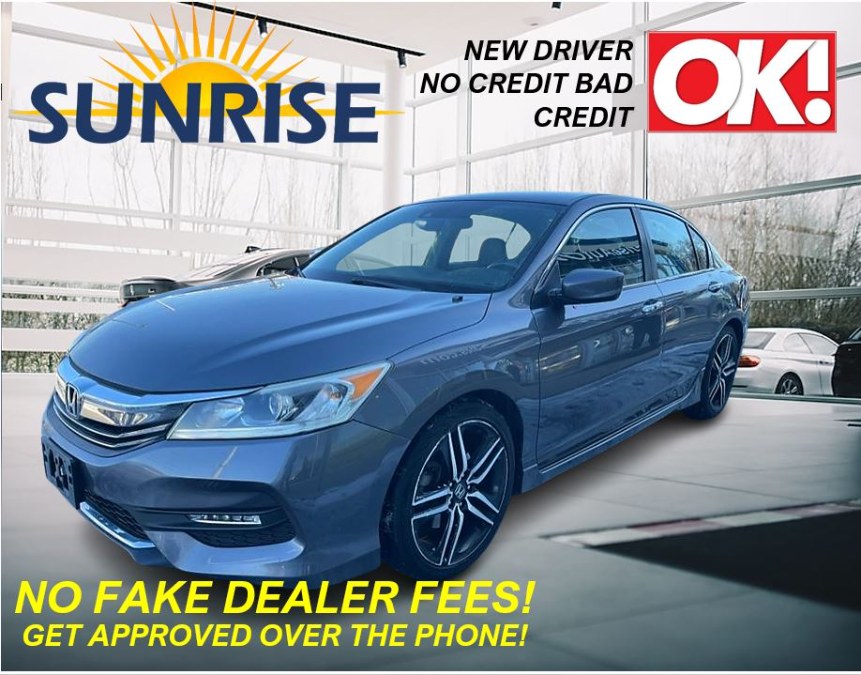 2017 Honda Accord Sport CVT w/Honda Sensing  LOW photo