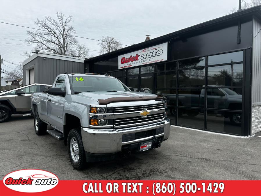 2016 Chevrolet Silverado 2500HD 4WD Reg Cab 133.6