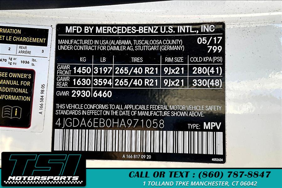 2017 Mercedes-Benz GLE AMG GLE 43 4MATIC SUV photo