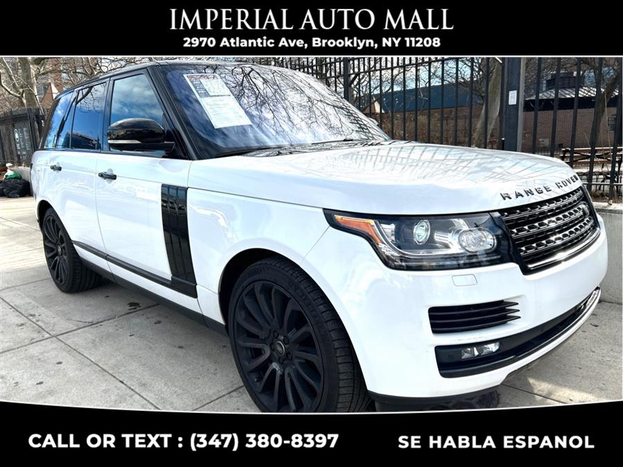 2017 Land Rover Range Rover V8 Supercharged SWB photo