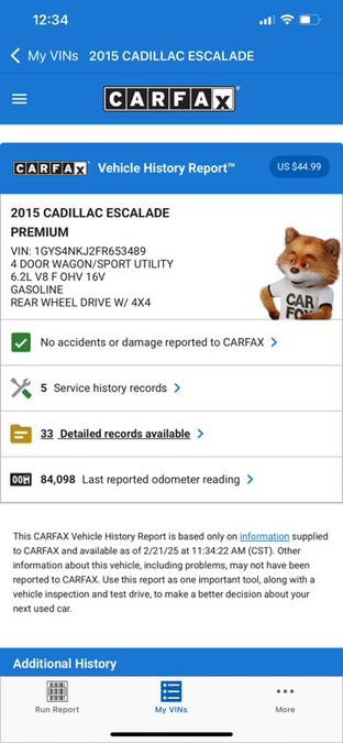 2015 Cadillac Escalade 4WD 4dr Premium photo