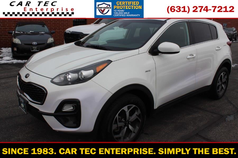 Clear White 2020 Kia Sportage LX AWD SUV / Crossover All-Wheel Drive Automatic