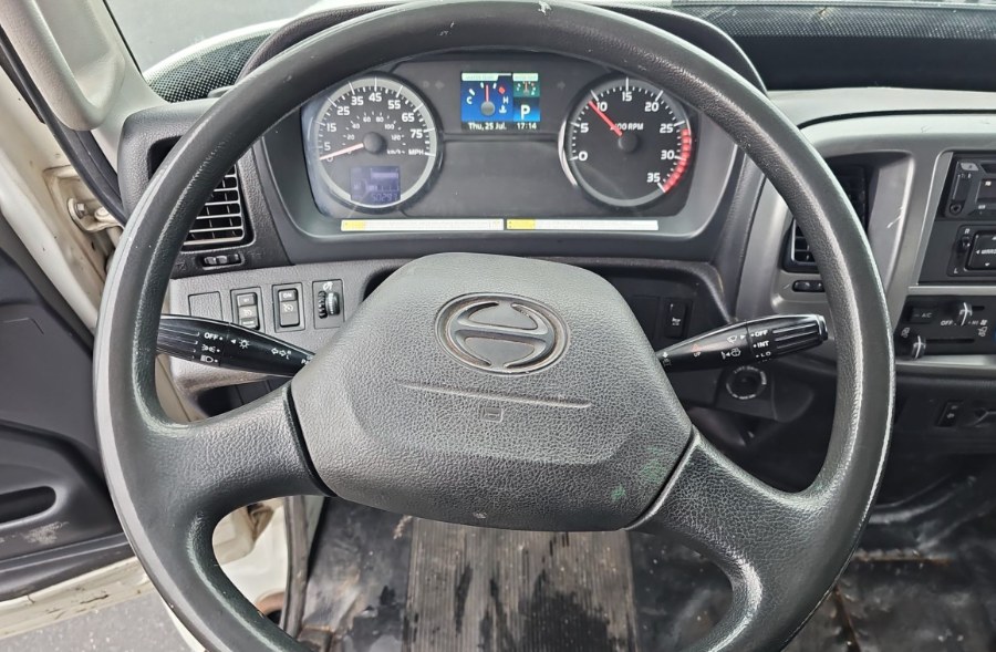 2017 Hino 268 24FT FLAT BED + LIFT GATE STAK photo