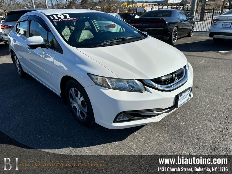 2015 Honda Civic Hybrid 4dr Sdn L4 CVT w/Navi & Leathe photo