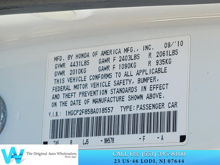2011 Honda Accord EX-L photo