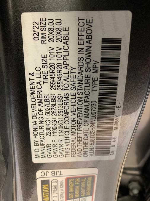 2022 Acura RDX SH-AWD w/A-Spec Advance Packag photo