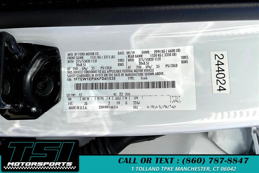 2019 Ford F-150 XL 4WD SuperCrew 5.5'' Box photo