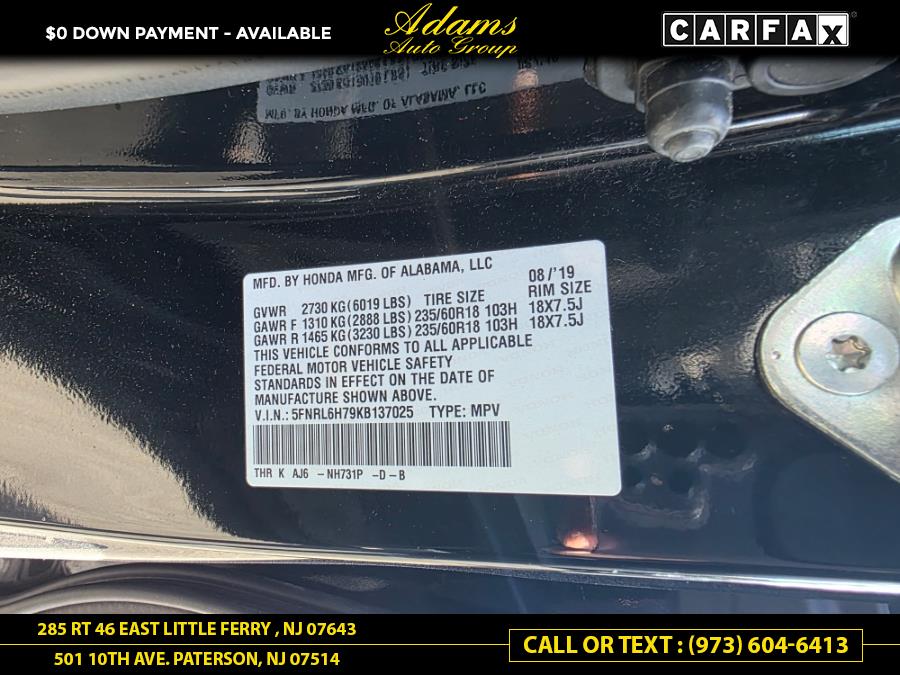 2019 Honda Odyssey EX-L w/Navi/RES Auto photo