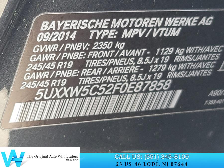 2015 BMW X4 AWD 4dr xDrive35i photo