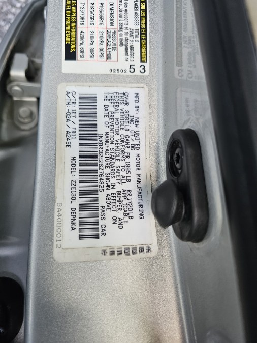 2006 Toyota Corolla CE photo