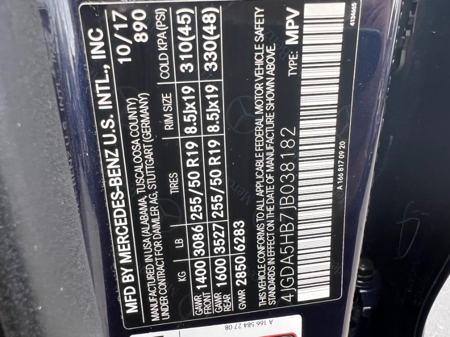 2018 Mercedes-Benz GLE GLE 350 4MATIC SUV photo