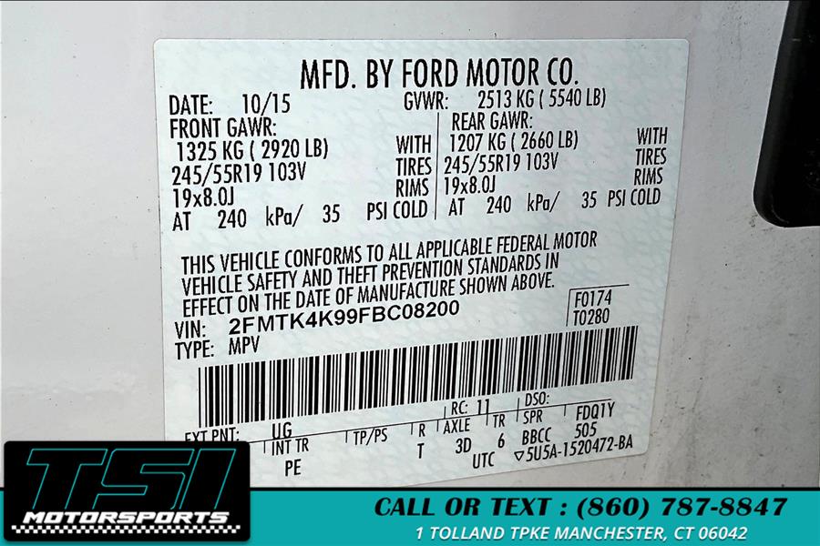 2015 Ford Edge 4dr Titanium AWD photo