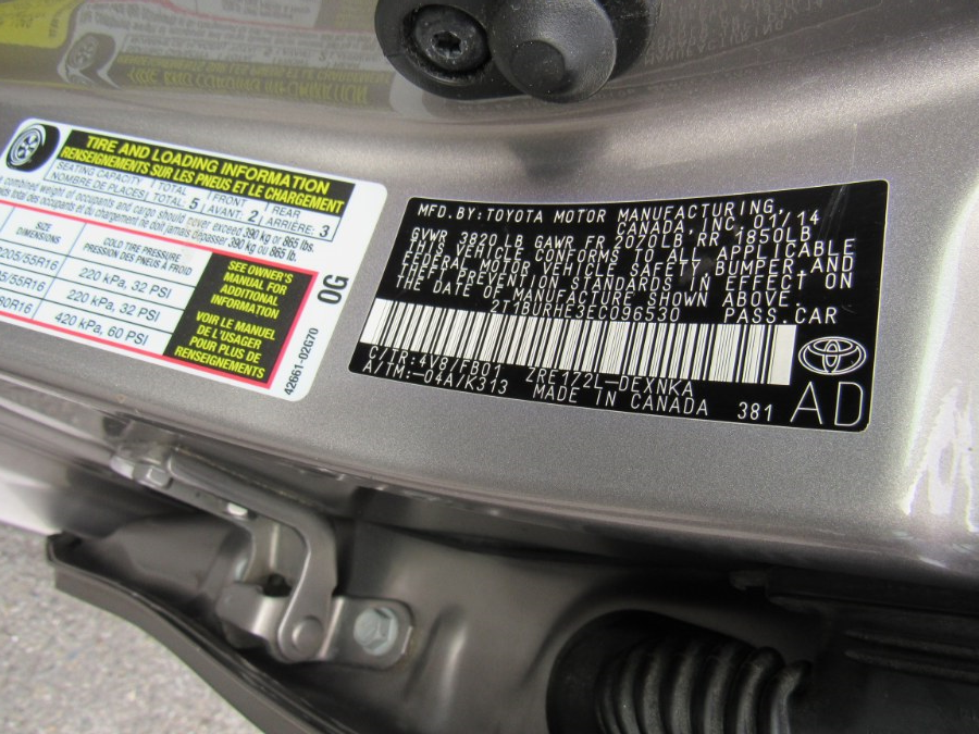 2014 Toyota Corolla L photo