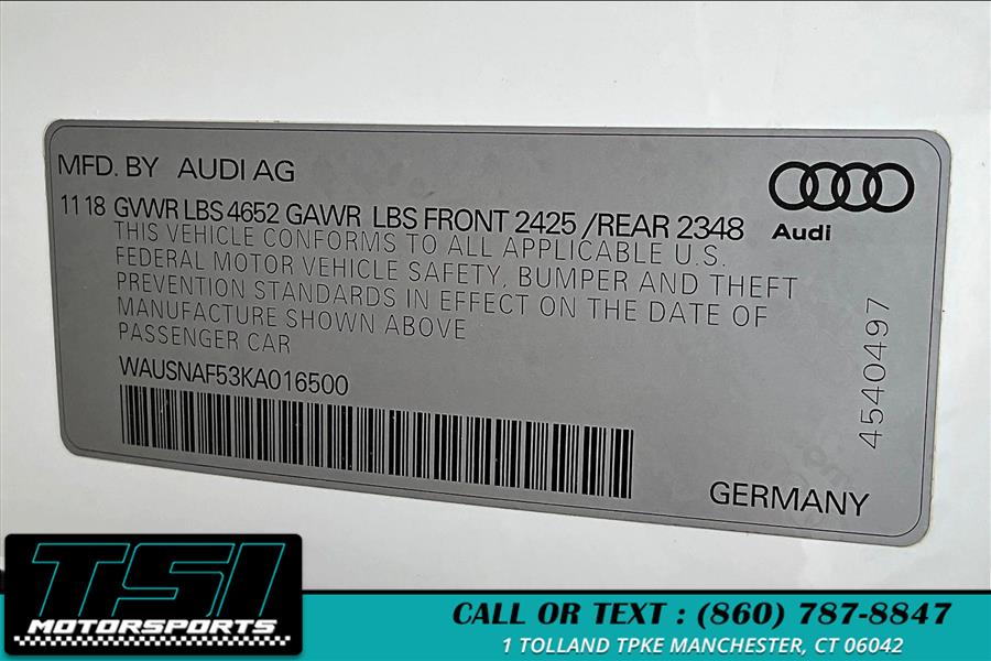 2019 Audi A5 COUPE Premium 45 TFSI quattro photo