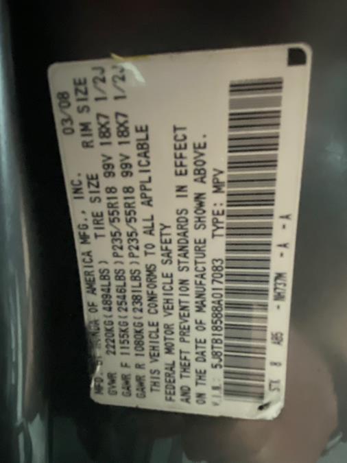 2008 Acura RDX photo