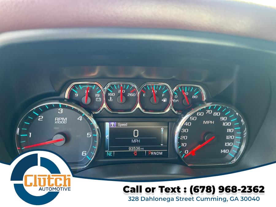 2016 Chevrolet Silverado 1500 2WD Crew Cab 153.0