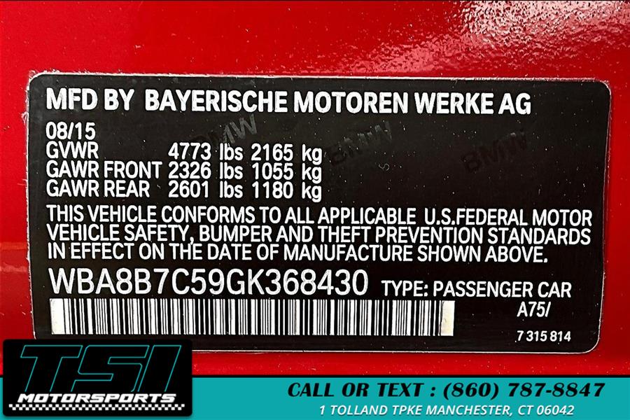 2016 BMW 3-Series 4dr Sdn 340i xDrive AWD photo