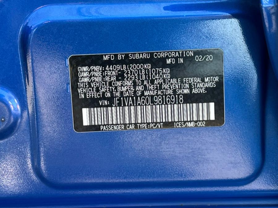 2020 Subaru WRX Manual photo
