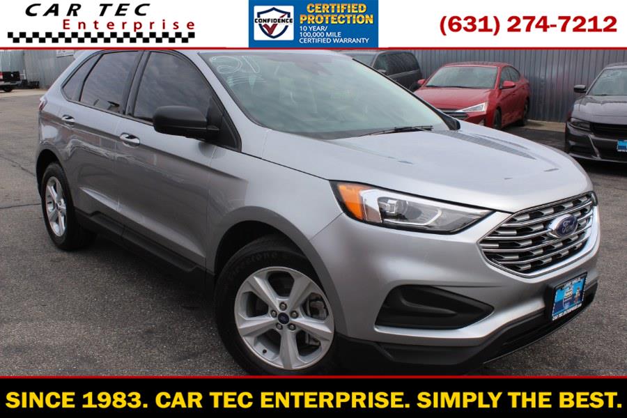 Iconic Silver Metallic 2021 Ford Edge SE AWD SUV / Crossover All-Wheel Drive Automatic