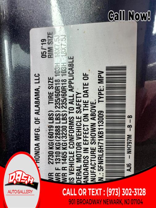 2019 Honda Odyssey EX-L Auto photo