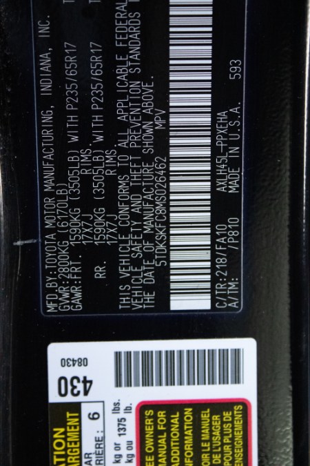2021 Toyota Sienna LE AWD 8-Passenger (Natl) photo