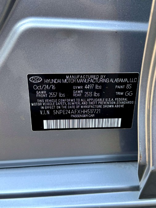 2017 Hyundai Sonata 2.4L photo