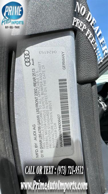 2017 Audi A4 2.0 TFSI Auto Premium quattro  photo
