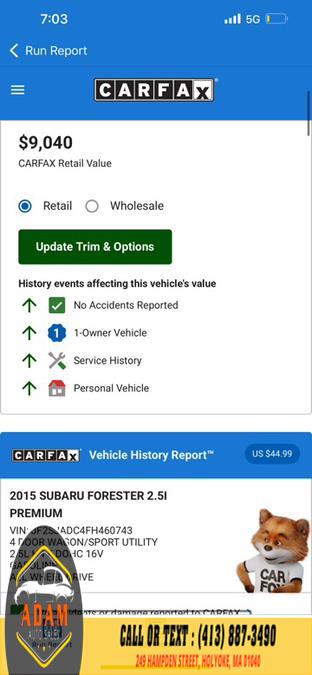 2015 Subaru Forester 2.5i Premium photo