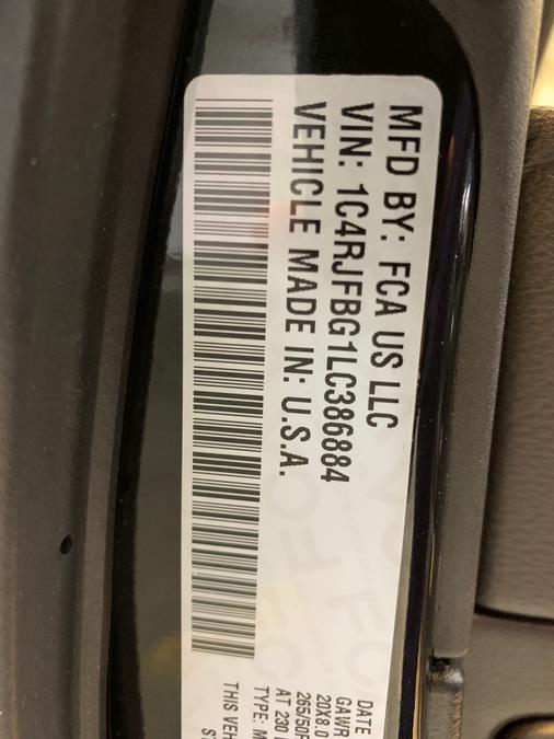 2020 Jeep Grand Cherokee Limited 4x4 photo