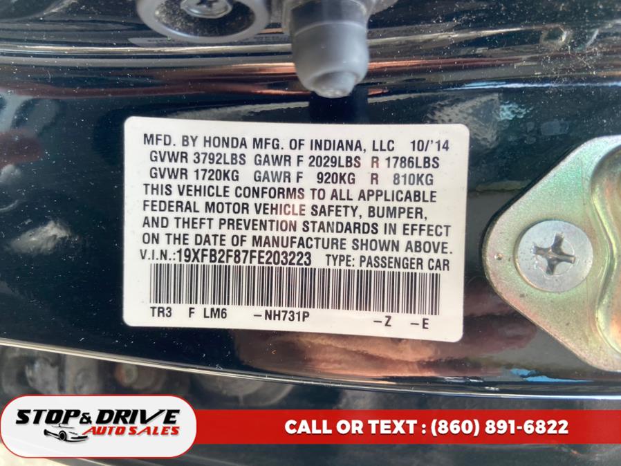 2015 Honda CIVIC SEDAN 4dr CVT EX photo